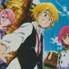 Meliodas With Gowther And Gilthunder Diamond Paintings