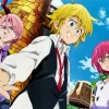 Meliodas With Gowther And Gilthunder Diamond With Numbers