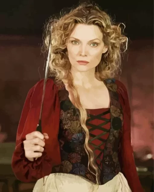 Michelle Pfeiffer In Stardust Diamond Painting