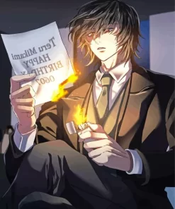 Mikami Teru Death Note Anime Diamond Paintings