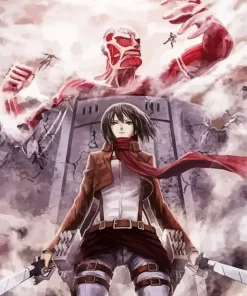 Mikasa Ackerman Diamond Paints