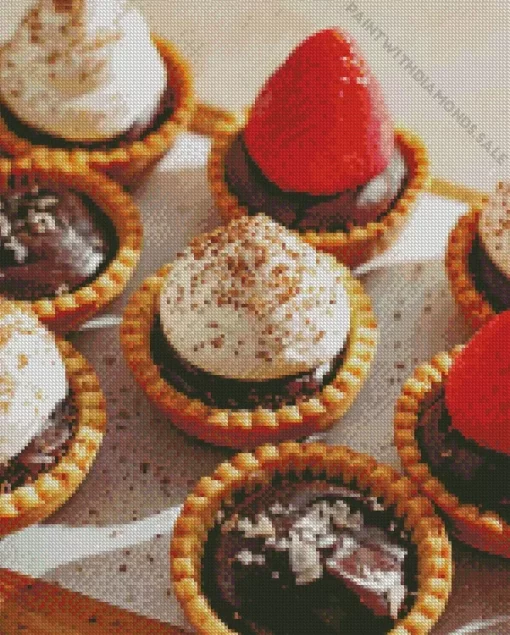 Mini Chocolate Tarts Diamond Painting