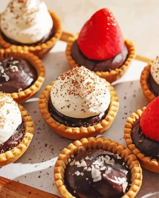 Mini Chocolate Tarts Diamond Painting