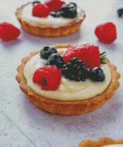 Mini Fruit Tarts Diamond Painting