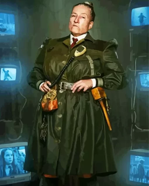 Miss Trunchbull Matilda Character Diamond Painting