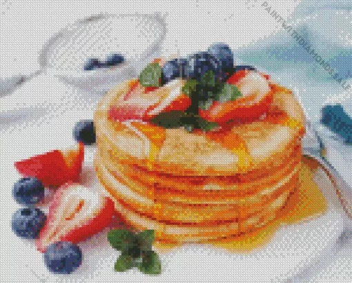 Mochi Pancakes Diamond Painting