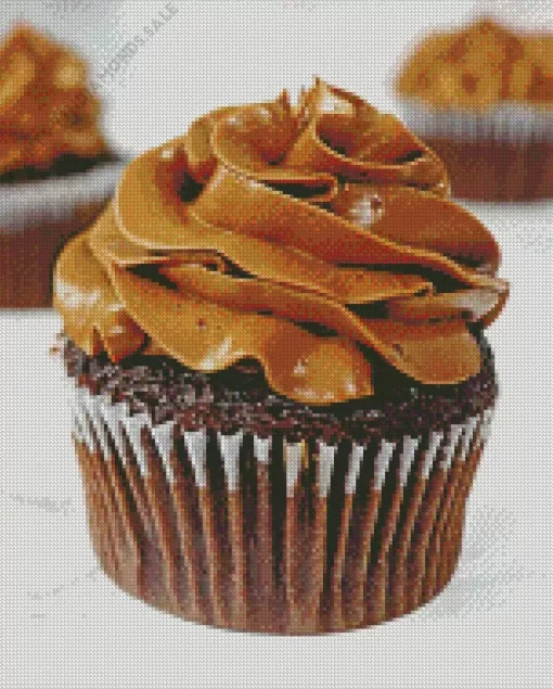 Moist Chocolate Cupcakes Diamond Painting