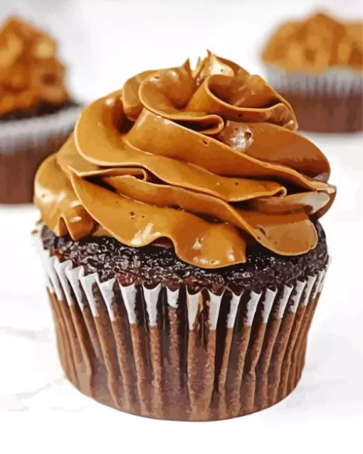 Moist Chocolate Cupcakes Diamond Painting