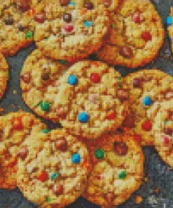 Monster Cookies Diamond Painting