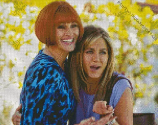 Mothers Day Julia Roberts And Jennifer Anniston Diamond Painting