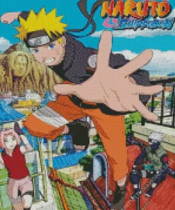 Naruto Anime Poster Diamond Painting