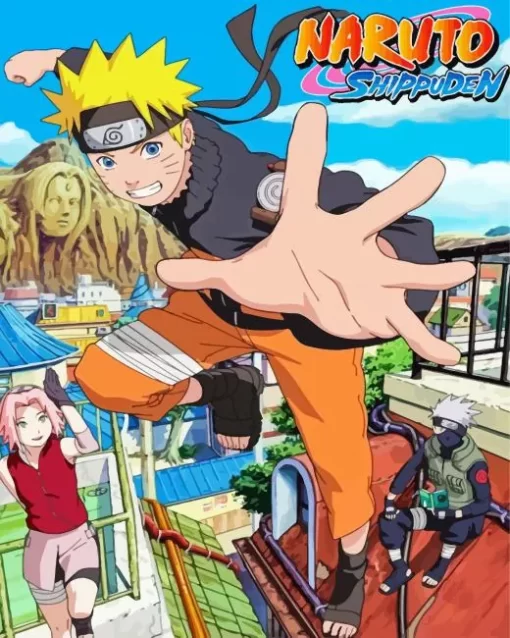 Naruto Anime Poster Diamond Painting