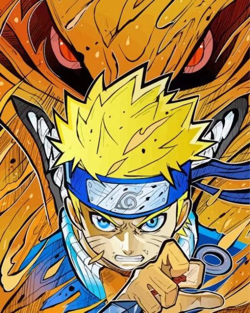 Naruto Art Diamond Painting