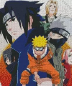 Naruto Characters Anime Diamond Painting