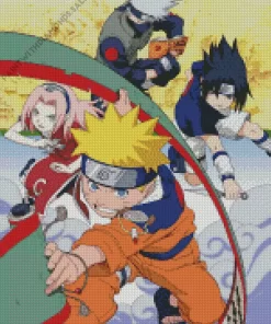 Naruto Characters Diamond Painting