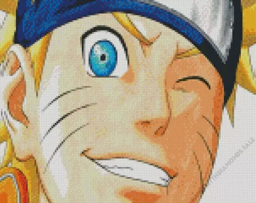 Naruto Face Diamond Painting