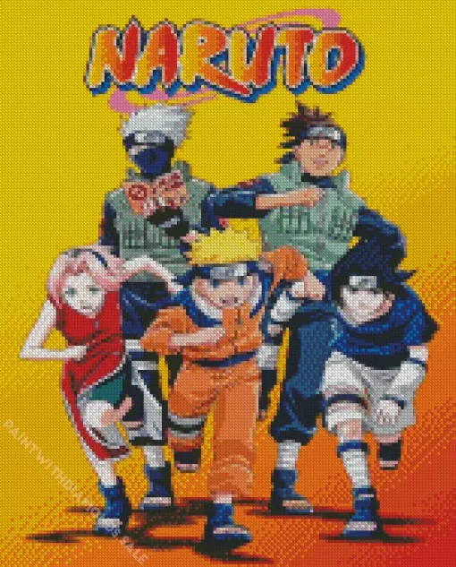 Naruto Poster Diamond Painting