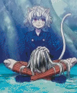 Neferpitou Hunter x Hunter Diamond With Numbers