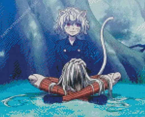 Neferpitou Hunter x Hunter Diamond With Numbers