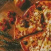 New England Greek Pizza Diamond Painting