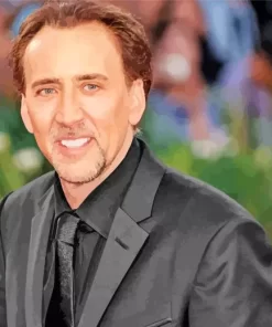 Nicolas Cage Diamond Painting