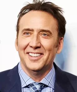 Nicolas Cage Actor Diamond Painting