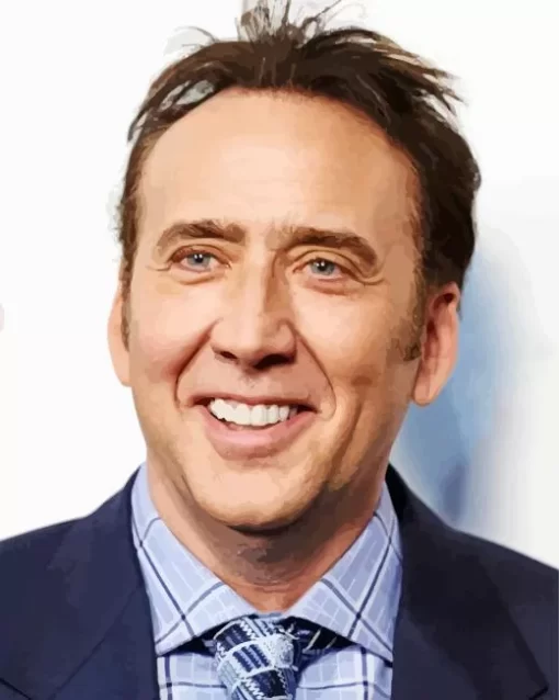 Nicolas Cage Actor Diamond Painting