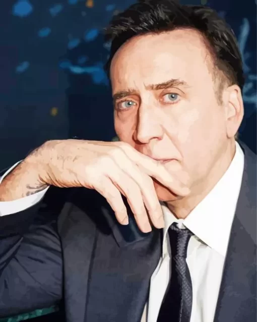 Nicolas Cage Celebrity Diamond Painting