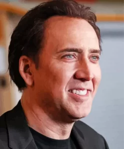 Nicolas Cage Smiling Diamond Painting