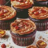 Nutella Cupcakes Diamond Painting