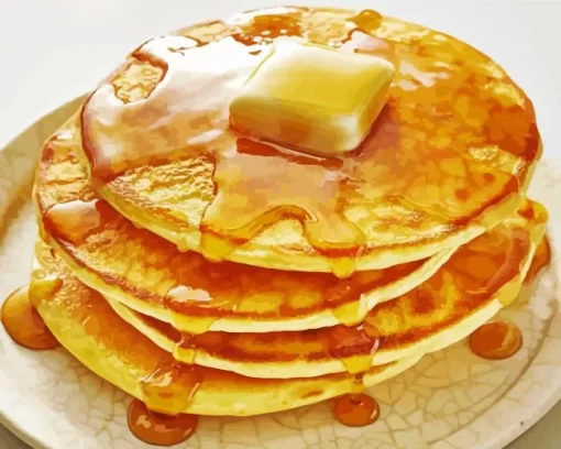 Old Fashioned Pancakes Diamond Painting