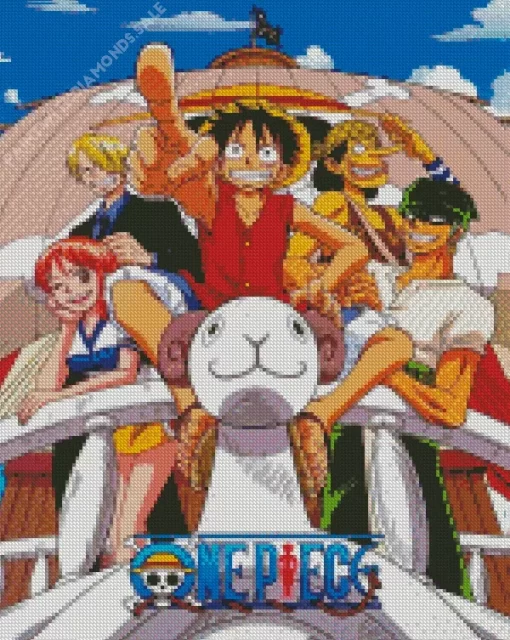 One Piece Diamond Painting