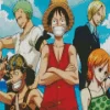 One Piece Anime Art Diamond Painting