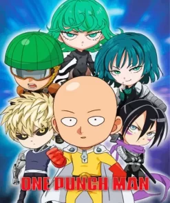 One Punch Man Anime Diamond Paints