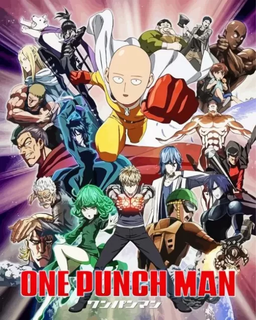 One Punch Man Diamond Paints