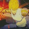 One Punch Man Genos Diamond With Numbers