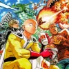 One Punch Man Manga Diamond Paints