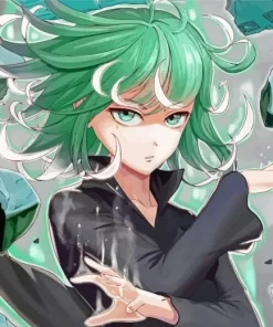 One Punch Man Tatsumaki Diamond Paints