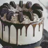 Oreo Ice Cream Cake Diamond Painting