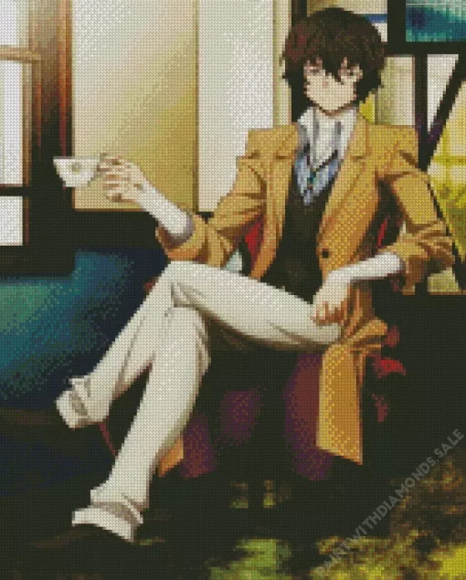 Osamu Dazai Bungo Stray Dogs Diamond Dotz