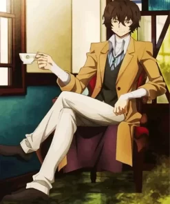 Osamu Dazai Bungo Stray Dogs Diamond Paintings