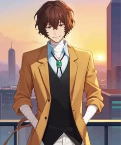 Osamu Dazai Bungo Stray Dogs anime Diamond Paintings