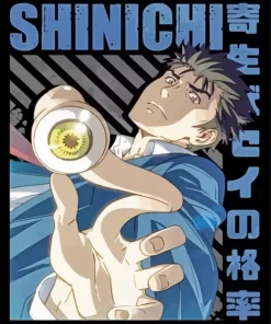 Parasyte Shinichi Izumi Diamond With Numbers