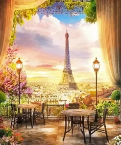 Paris Cafe Diamond Painting