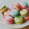 Peach Raspberry Macarons Diamond Painting