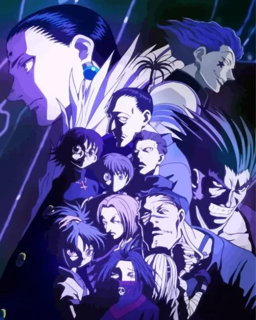 Phantom Troupe Hunter x Hunter Diamond Paints