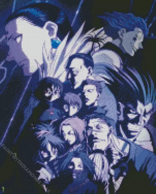 Phantom Troupe Hunter x Hunter Diamond With Numbers