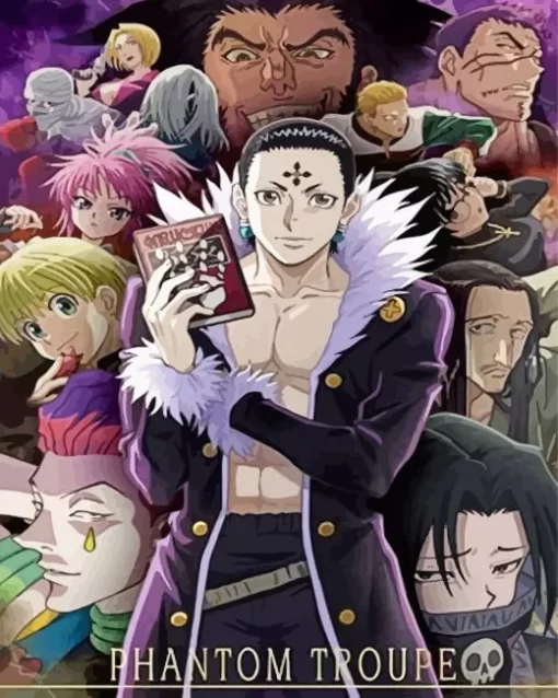 Phantom Troupe Poster Diamond Paints