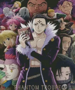 Phantom Troupe Poster Diamond With Numbers