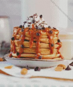 Protein Pancakes Diamond Painting